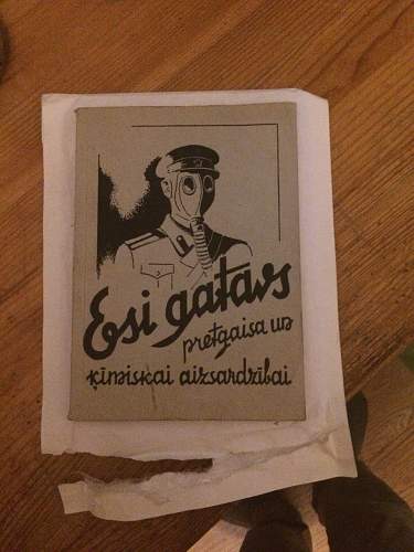 1945 dated Latvian OSOAVIAKhIM book