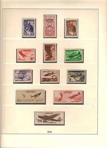 Russian war stamps