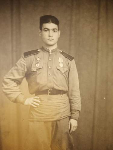 Soviet soldier in Bulgaria 1945
