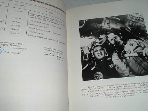 Official SIgned Report of the Apollo Soyuz Mission