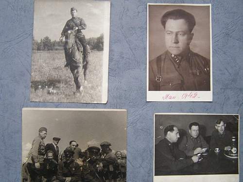 Photo album of the chief of political section of n-army Korol'yov