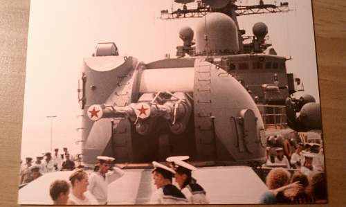 My visit with the soviet navy