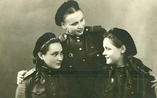 Females in the service in RKKA, period pictures