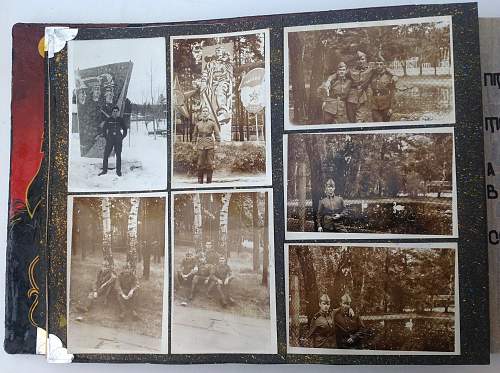 Soviet soldiers photo album DDR 1988