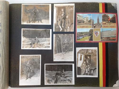 Soviet soldiers photo album DDR 1988