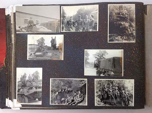 Soviet soldiers photo album DDR 1988