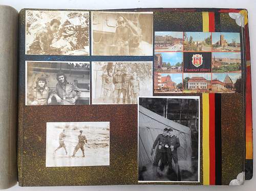 Soviet soldiers photo album DDR 1988