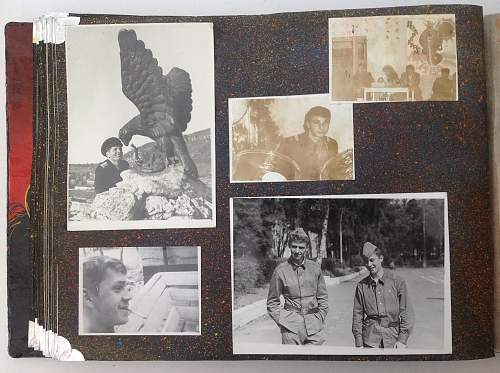 Soviet soldiers photo album DDR 1988