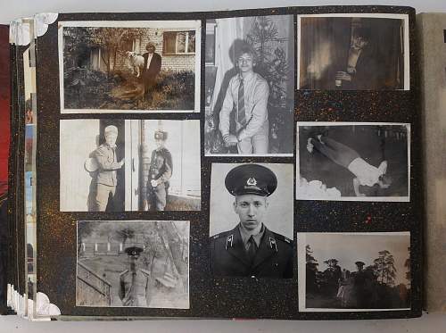 Soviet soldiers photo album DDR 1988