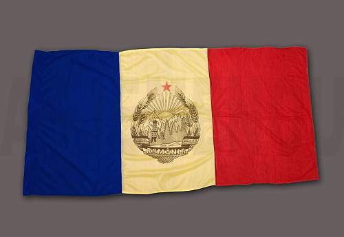Flag of the Socialist Republic of Romania