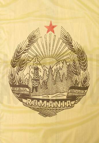 Flag of the Socialist Republic of Romania