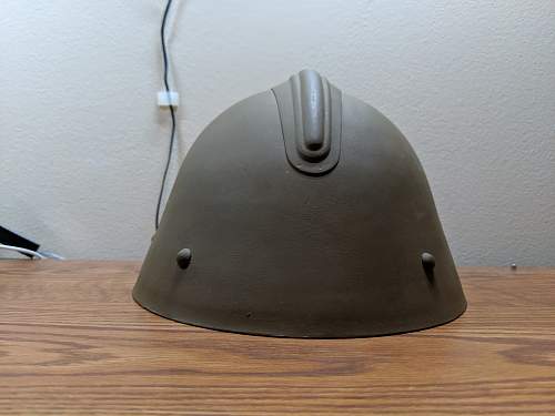 Oddball Czech Vz 32 Helmet with Comb. Help!