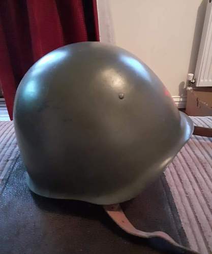 Strange export Polish WZ50 helmet