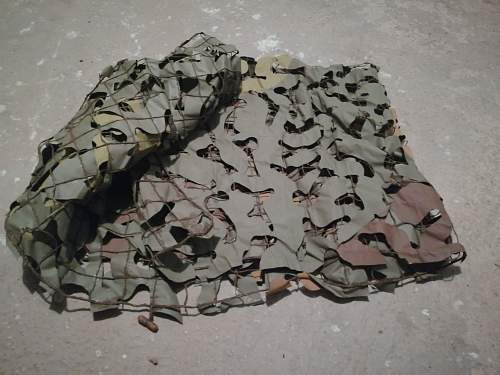 JNA YPA MMS M-68 camo netting for the shooter