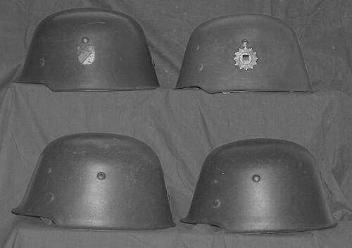 M 54  Helmet  KVP   &quot;Kessler Bombe &quot;