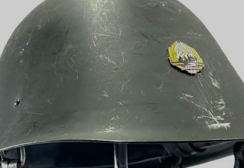 Odd Romanian M73 Parade Helmet