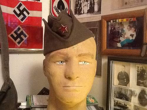 Croatian Soviet side cap