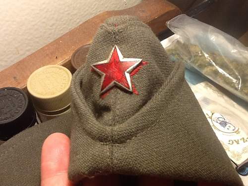 Croatian Soviet side cap