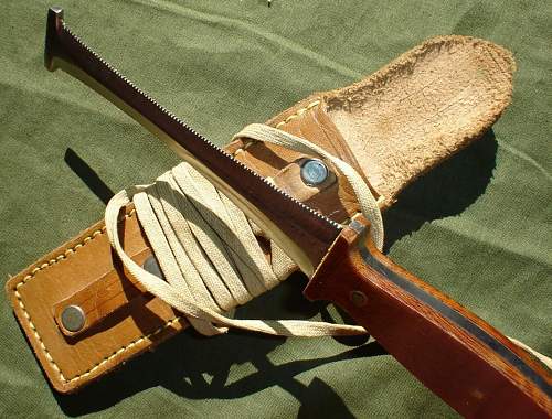 Bulgarian shroud cutter knife