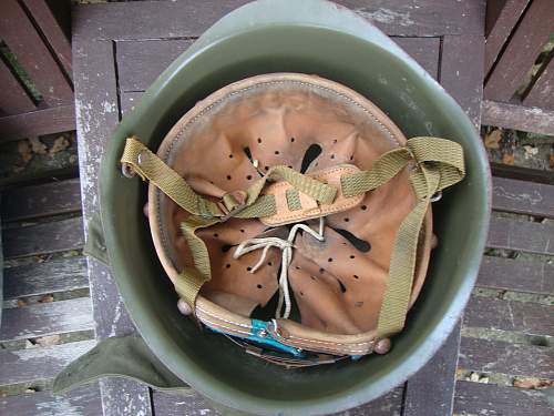 Czech Helmets with covers.