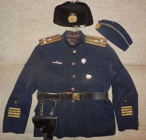 Bulgarian Navy Submarine captain uniform