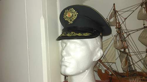 Macedonian Officers Visor cap