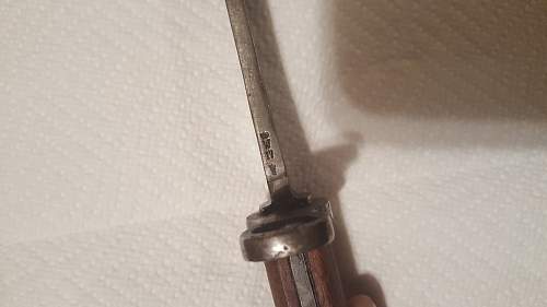 Does anyone here know what kind of bayonet this is and from what war and what country?