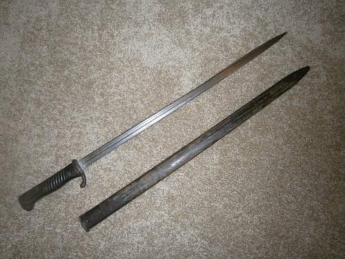 WWI M1898 Bayonet