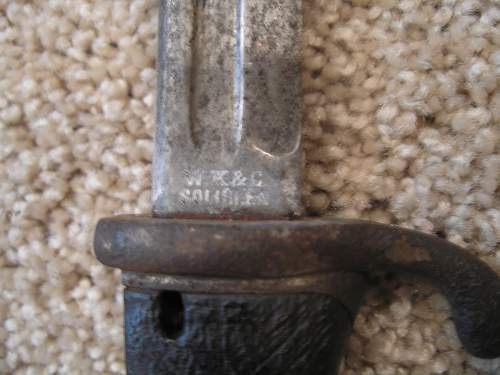 WWI M1898 Bayonet