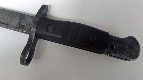 ww1 1884/98 saw back Bayonet