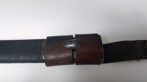 ww1 1884/98 saw back Bayonet