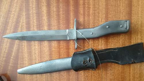 WW I ersatz trench knife