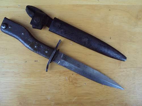 &quot;Crank Handle' Kampfmesser-Ersatz Bayonet