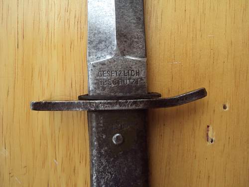 &quot;Crank Handle' Kampfmesser-Ersatz Bayonet