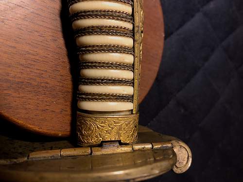 Overview of a Named Officer's Sword in the Kaiserliche Marine