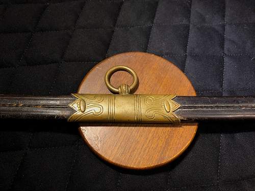 Overview of a Named Officer's Sword in the Kaiserliche Marine
