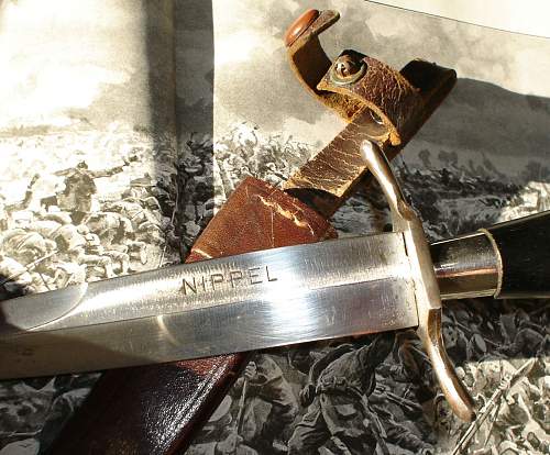 private purchased German trench-knife from Nippel