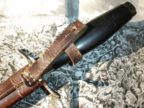 private purchased German trench-knife from Nippel