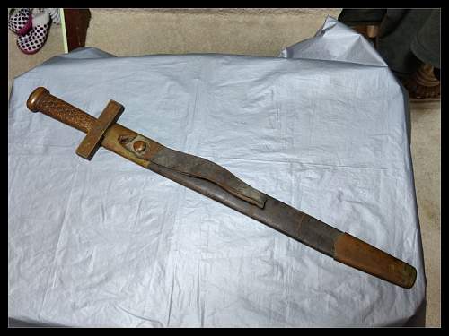 WW1 Era German Foot sword  (WKC)