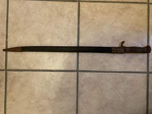 Pre ww1 bayonet?