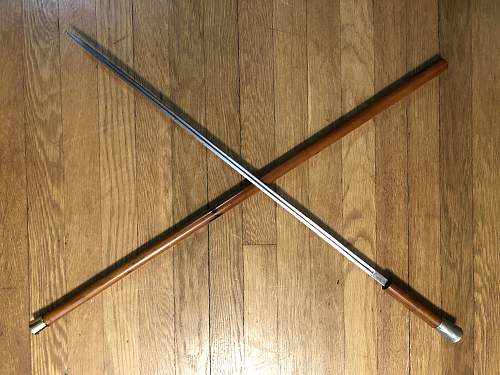 Imperial German S98 M1898 n/A Extra-Seitengewehr Quillback Dress Bayonet WKC?