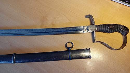 Help identifying Austrian or possibly German sword