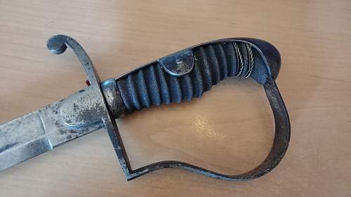 Help identifying Austrian or possibly German sword