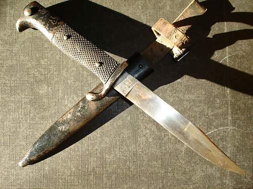 private purchased trench knife by WKC