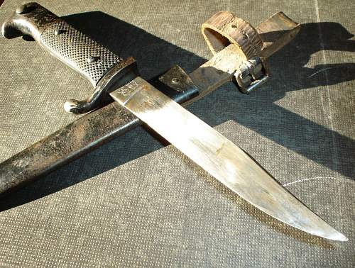 private purchased trench knife by WKC