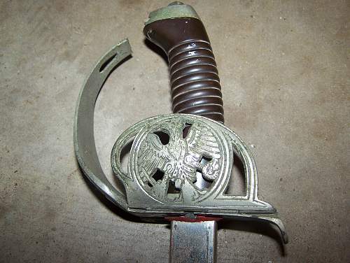 Prussian dress sword