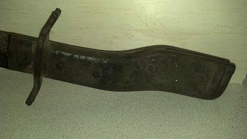 Demag Duisburg bayonet - rough shape - worth anything?