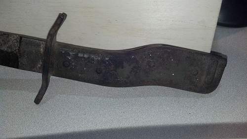 Demag Duisburg bayonet - rough shape - worth anything?