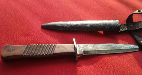 Fighting dagger, Trench? Part of a collection 4 picked