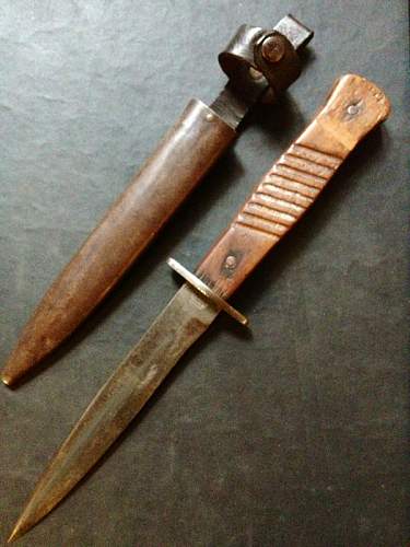 German trench knife